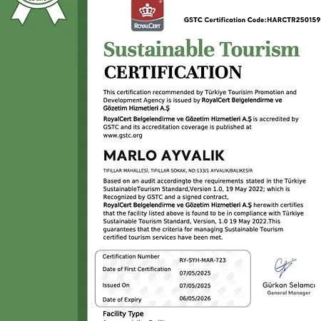 Marlo 12 Adult Only Ayvalı