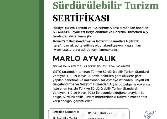 Marlo 12 Adult Only فندق Ayvalı